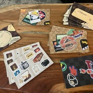 Louis Vuitton Stickers/Postcards